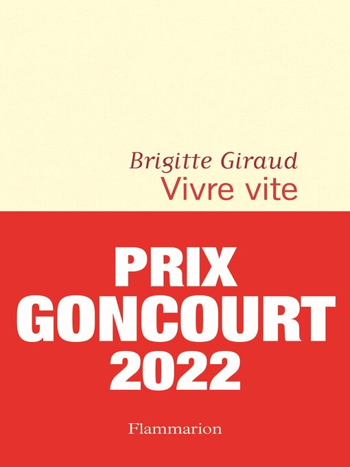 Title details for Vivre vite by Brigitte Giraud - Available